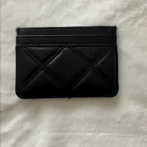 Marc Jacobs Black Quilted Card Holder - Picture 2 of 4